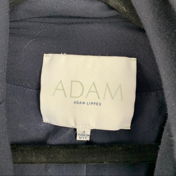 ADAM by Adam Lippes Blue One Button Casual Blazer - Picture 5 of 6